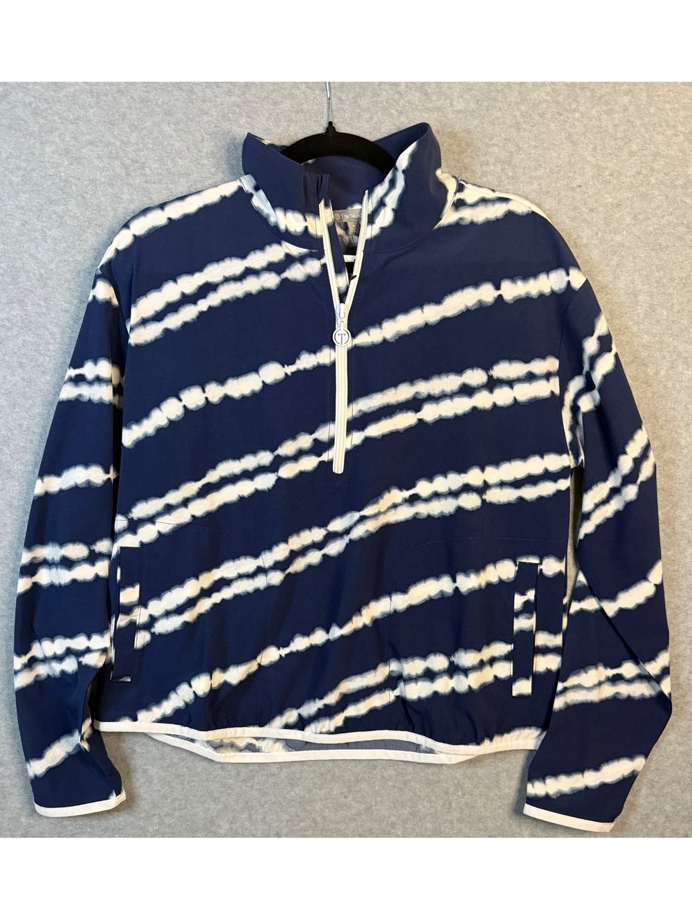 NWT T by Talbots Half Zip Pullover Windbreaker Size M